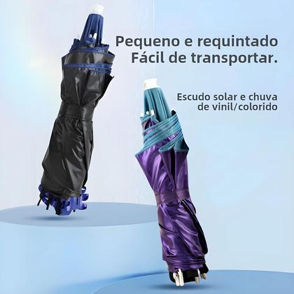 Imagem de Chapéu Guarda-Chuva de Pesca Dobrável - Proteção UV UPF 50+ - Mãos Livres