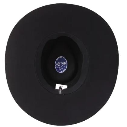 Imagem de Chapéu Gustavo Lima 5x Campo II Feltro Aba 10- Pralana Original Café Preto Moda Country