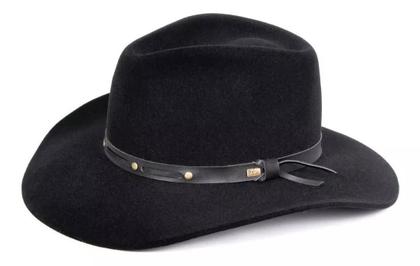 Imagem de Chapeu Gustavo Lima pralana 5x Campo Lv Aba 7,5 Preto Tam M