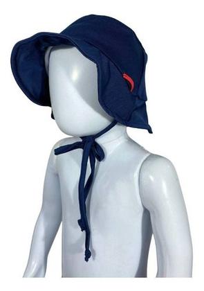 Imagem de Chapéu Infantil Bebê Praia Proteção Solar Uv 50+ Com Forro