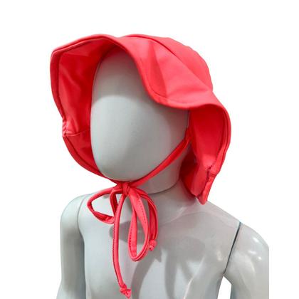 Imagem de Chapéu Infantil Bebê Praia Proteção Solar Uv 50+ Com Forro