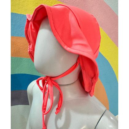 Imagem de Chapéu Infantil Bebê Praia Proteção Solar Uv 50+ Com Forro