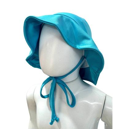 Imagem de Chapéu Infantil Bebê Praia Proteção Solar Uv 50+ Com Forro