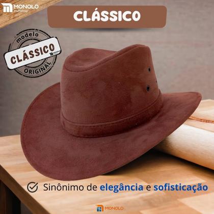 Imagem de Chapéu Infantil Country Festa Junina Rodeio Menino Menina Cowboy Peão Boiadeira MONOLO