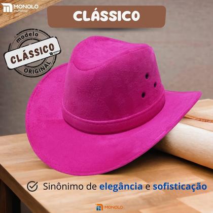 Imagem de Chapéu Infantil Country Festa Junina Rodeio Menino Menina Cowboy Peão Boiadeira MONOLO