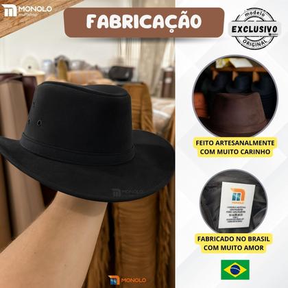 Imagem de Chapéu Infantil Country Festa Junina Rodeio Menino Menina Cowboy Peão Boiadeira MONOLO