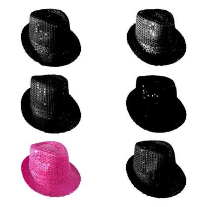 Imagem de Chapéu Malandro Sambista com Lantejoulas