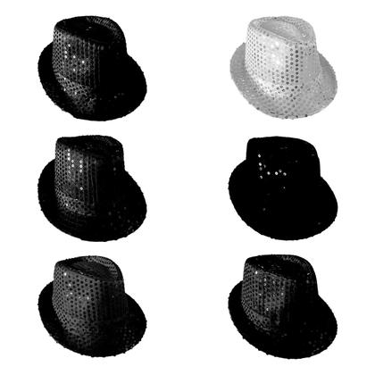 Imagem de Chapéu Malandro Sambista com Lantejoulas