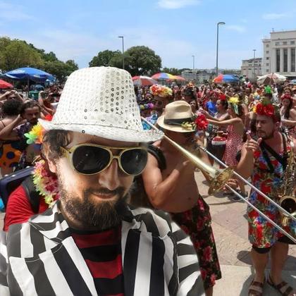 Imagem de Chapéu Malandro Sambista com Lantejoulas