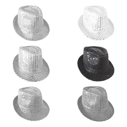 Imagem de Chapéu Malandro Sambista com Lantejoulas