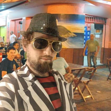 Imagem de Chapéu Malandro Sambista com Lantejoulas