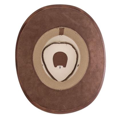 Imagem de Chapéu Masculino Couro Kepell Casual Trabalho Festa Conforto