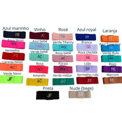 Imagem de Chapéu Paris Fedora Bege com Faixa Personalizada para Iniciais