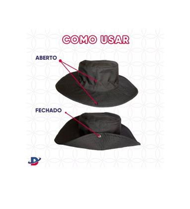 Imagem de Chapéu Pescado Australiano Com Proteção no Pescoço Proteção Solar Cores Variadas