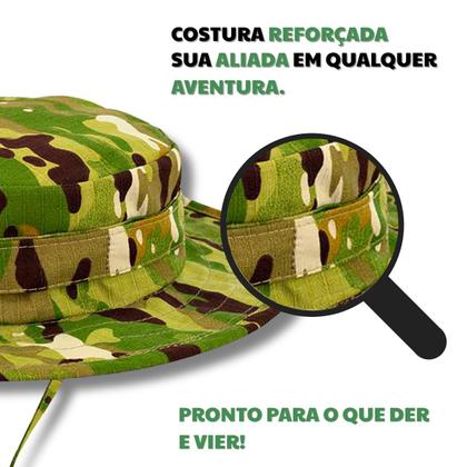 Imagem de Chapéu Pescador Bonnie Hat Adulto Estilo Outdoor Pesca Camping Proteção Solar