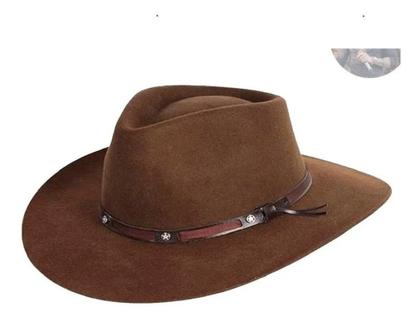Imagem de Chapéu Pralana 5x Campo ll Aba10 Marrom Gustavo Lima Tam 55