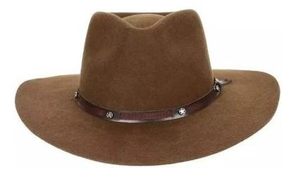 Imagem de Chapéu Pralana 5x Campo ll Aba10 Marrom Gustavo Lima Tam 55