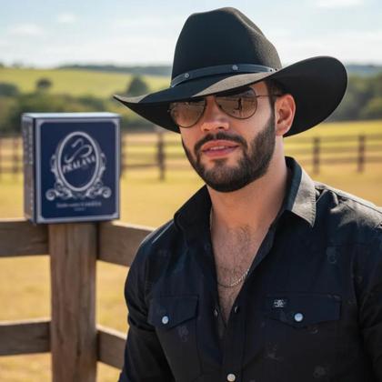 Imagem de Chapéu Pralana Gustavo Lima 5X Campo 2 Preto
