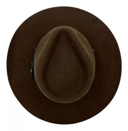 Imagem de Chapéu Pralana Oficial Classic 5X De Usar No Campo IV Marrom Lã Importada Ref. 11273.3861