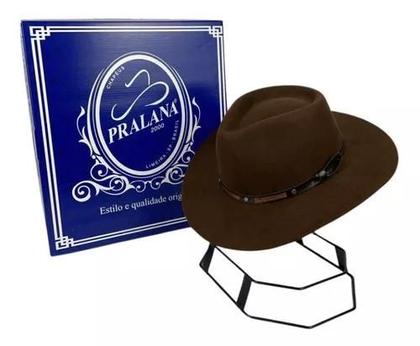 Imagem de Chapéu Pralana Oficial Classic 5X De Usar No Campo IV Marrom Lã Importada Ref. 11273.3861