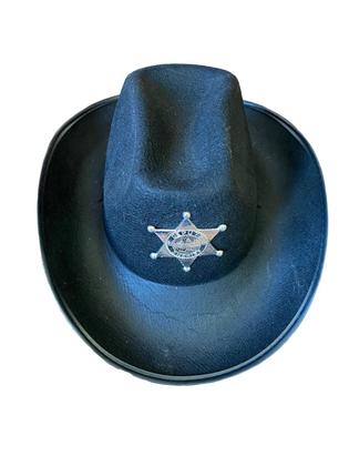 Imagem de Chapéu Preto Adulto Xerife Cowboy Caipira Festa Junina