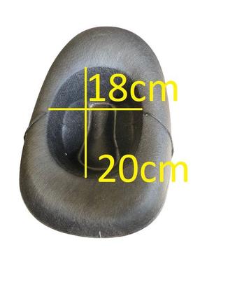 Imagem de Chapéu Preto Adulto Xerife Cowboy Caipira Festa Junina