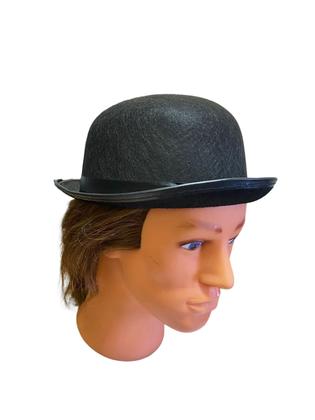 Imagem de Chapéu Preto estilo Charles Chaplin de Feltro Adulto