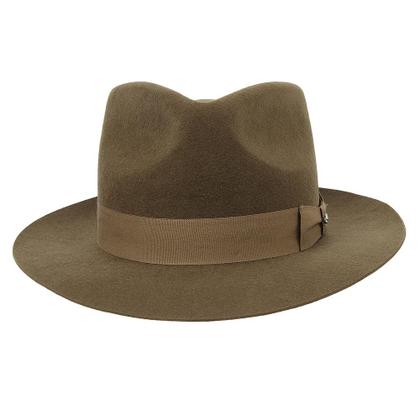 Imagem de Chapéu Social Marrom de Feltro 3x Stetson 29179