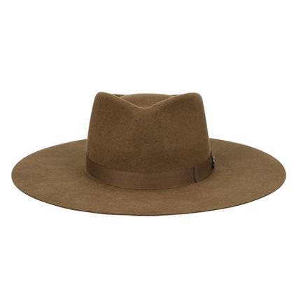 Imagem de Chapéu Urban Fashion Marrom Pelo e Lã Cury 37583