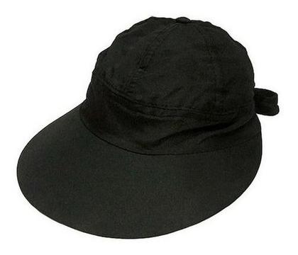 Imagem de Chapéu Viseira Boné Feminino Preto Praia, Piscina, Caminhada