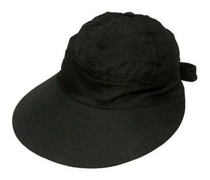 Imagem de Chapéu Viseira Boné Feminino Preto Praia, Piscina, Caminhada