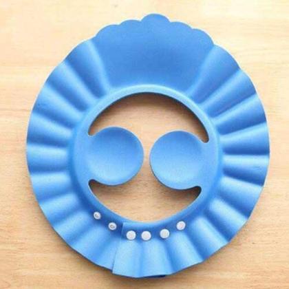 Imagem de Chapéu Viseira Protetor Banho Lava Cabeça Bebê Criança - Mundo Thata