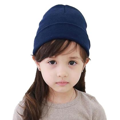 Imagem de Chapéus de bebê infantil boné de hip hop de malha de outono unissex