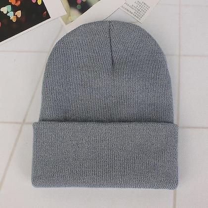 Imagem de Chapéus de bebê infantil boné de hip hop de malha de outono unissex