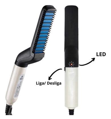 Imagem de Chapinha Alisador Barba Cabelo Rapido Multifuncional Bivolt