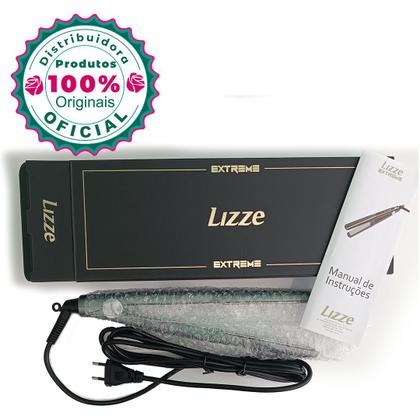 Imagem de Chapinha de cabelo Lizze - Prancha Profissional Extreme cinza R250 127V