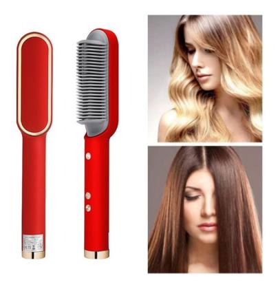 Imagem de Chapinha Escova Alisadora Portátil: Estilo e Praticidade em um Único Produto.