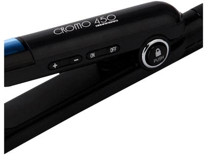 Imagem de Chapinha/Prancha de Cabelo Cerâmica com Íons - Lizz Professional Titanium Cromo 450