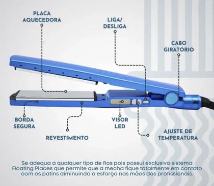 Imagem de Chapinha / Prancha de Cabelo Profissional 450ºF Original Premium
