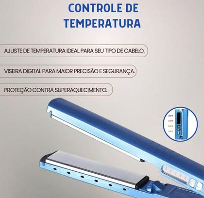 Imagem de Chapinha Prancha de Cabelo Profissional Bivolt Alisadora 450f Premium