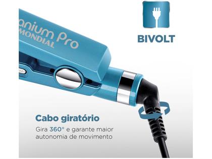 Imagem de Chapinha/Prancha de Cabelo Profissional Mondial