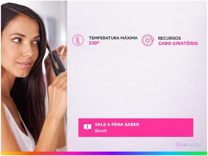 Imagem de Chapinha/Prancha de Cabelo Profissional Mondial