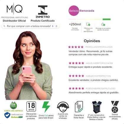 Imagem de Chapinha prancha mq max 480 slim profissional cabelos bivolt