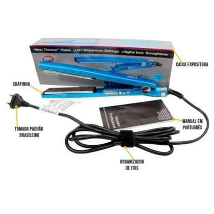 Imagem de Chapinha Profissional Nano Íon Titanium Bivolt 450ºf