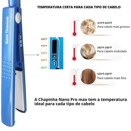 Imagem de Chapinha Profissional para Progressiva 450G + Relogio Feminino