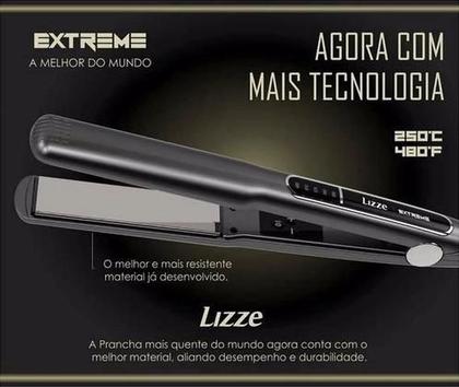 Imagem de Chapinha profissional prancha lizze extreme 250c 480f 220v