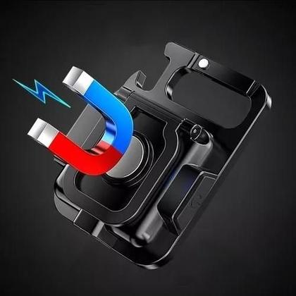 Imagem de Charme Portátil: Mini Lanterna Glare Cob no Chaveiro - Preto Notável, Cor da Luz Branco!