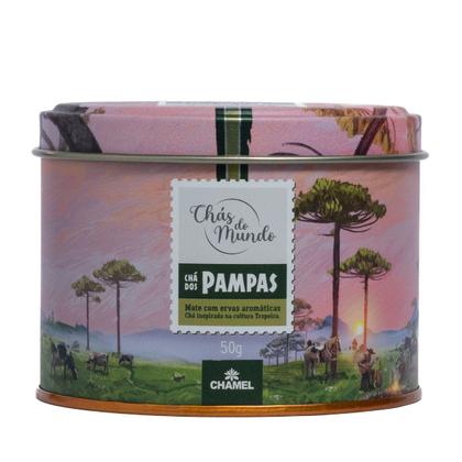 Imagem de Chás do Mundo Lata - Pampas 50g - Chamel