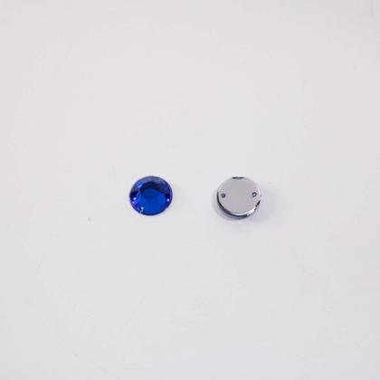 Imagem de Chaton primeira linha redondo 10mm azul royal 100uni