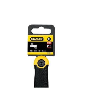 Imagem de Chave Allen  Stanley Canivete 1,5 A 8Mm Com 08 Pecas   69-264